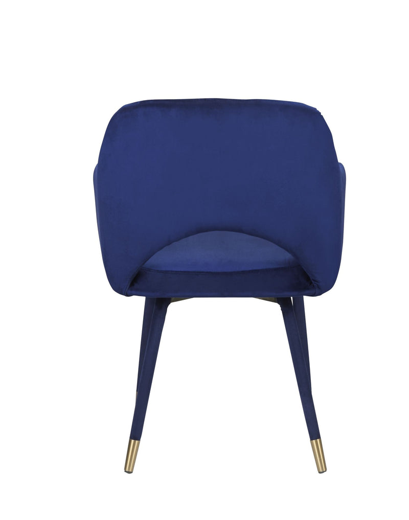 Applewood Velvet Accent Chair