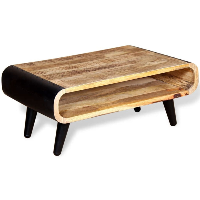 Miley Rough Mango Wood Coffee Table
