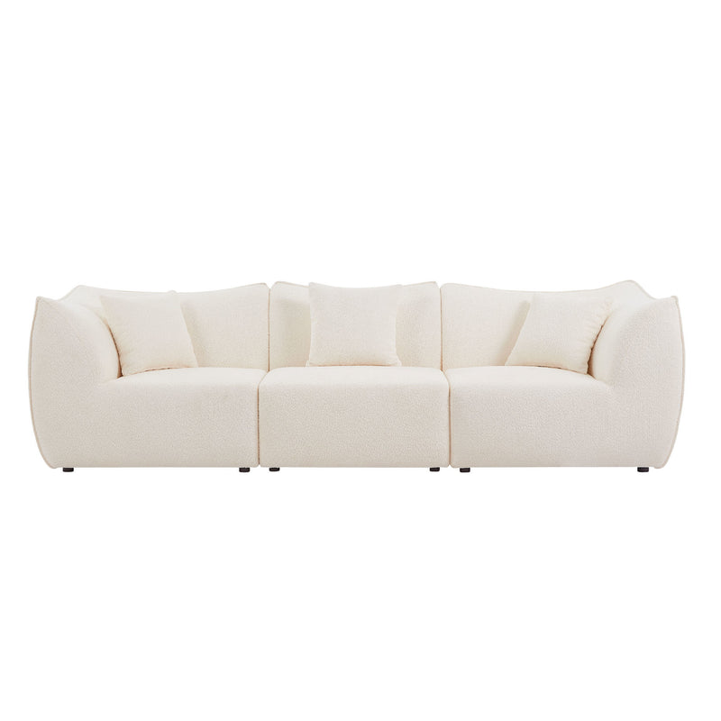 Muni 111" Mid-Century Modern Sofa