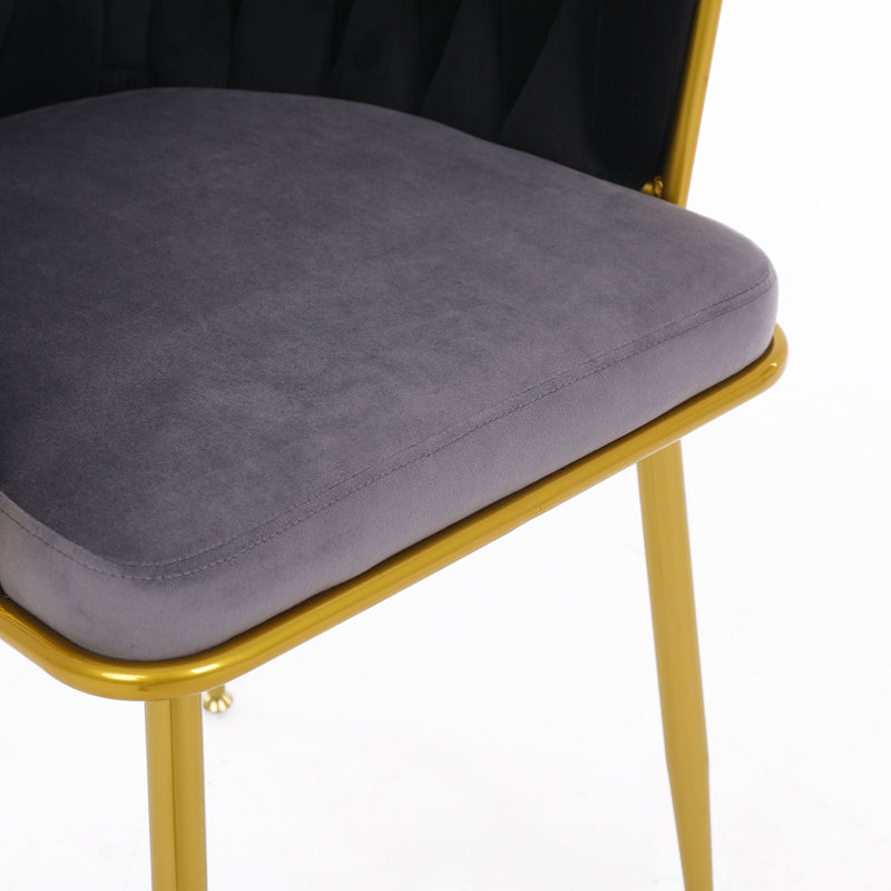 Velvet Modern Accent Chair Set of 2