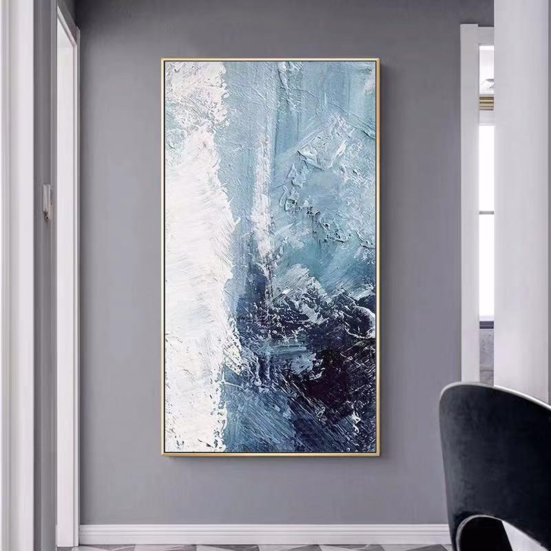 Crashing Waves - Wrapped Canvas Painting