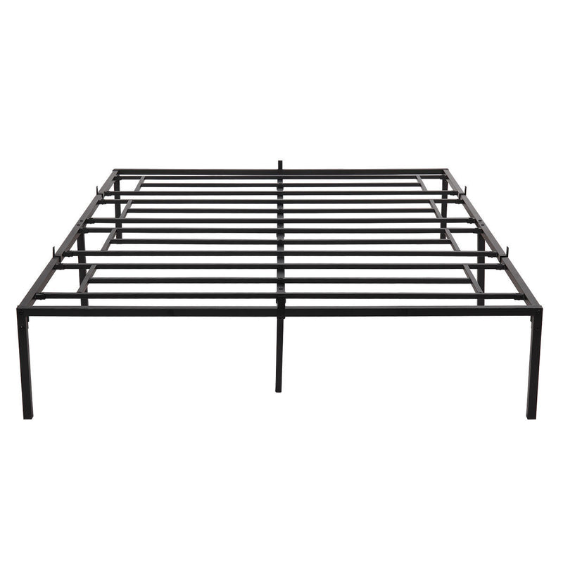 Large iron frame flat bed
