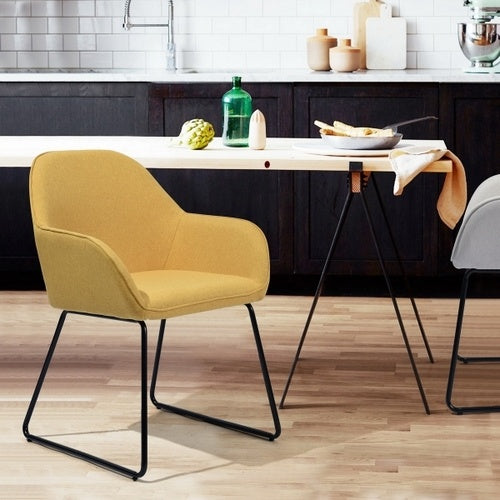 Roselyn Upholstered Arm Dining Chair