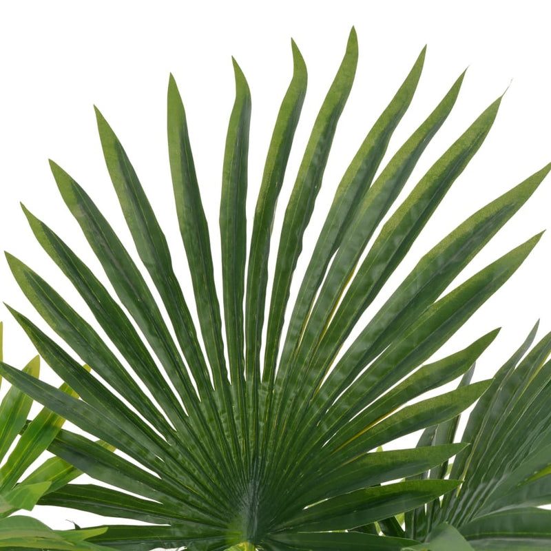 Artificial Plant Palm with Pot Green 27.6"