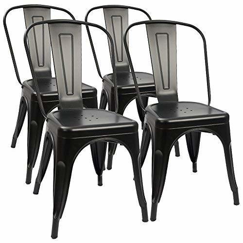 Maren Metal Dining Chairs (Set of 4)
