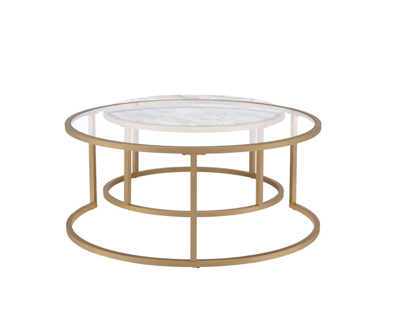 Shanish Nesting Coffee Table Set