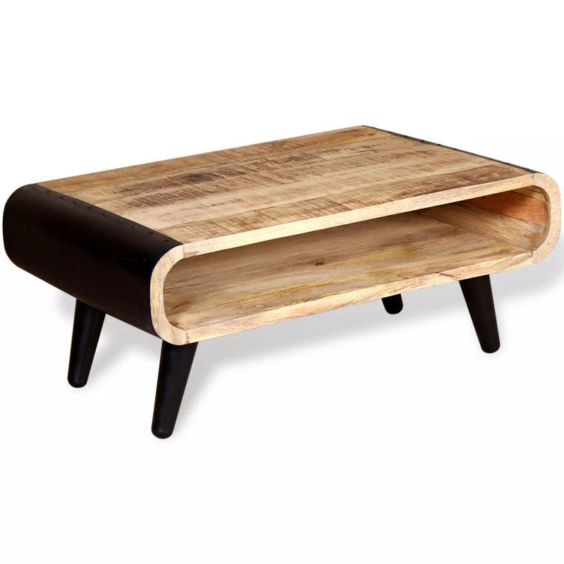 Miley Rough Mango Wood Coffee Table
