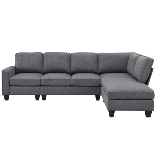 Susan 104" Modern L-shaped Sectional Sofa