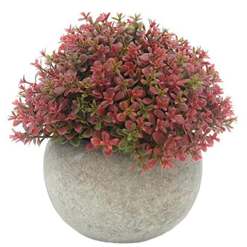 Mini Artificial Plants with Pot Artificial Topiaries for Home Decor, A03