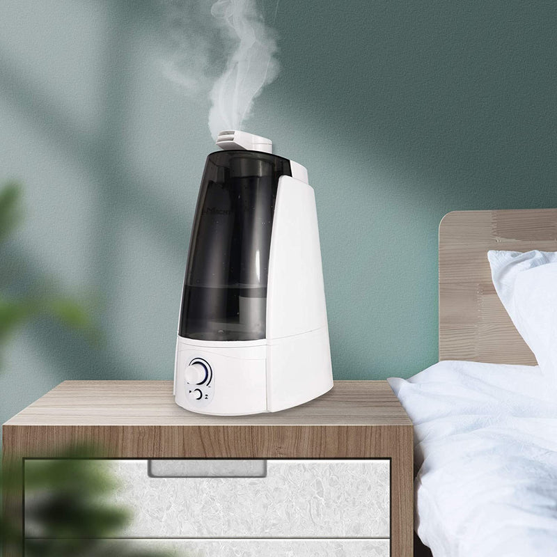 Humidifiers for Bedroom Quiet Ultrasonic Cool Mist Humidifier 5L with Auto Shut-Off Adjustable Mist Output