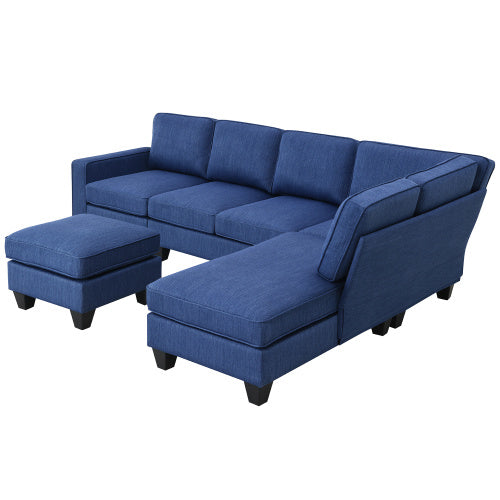 Susan 104" Modern L-shaped Sectional Sofa