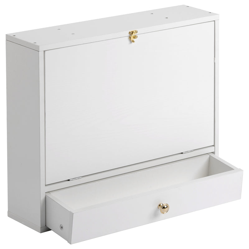 Modern Designed Floating Storage Cabinet Great For Tools and Supplies,  Doors Open Shelf YF