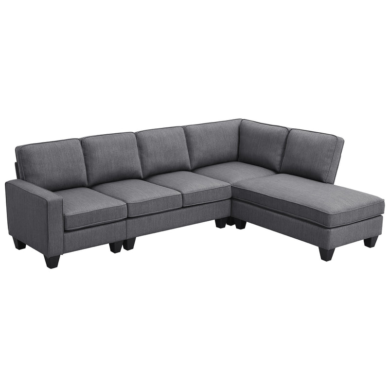 Parson 104.3" Modern L-shaped Sectional Sofa