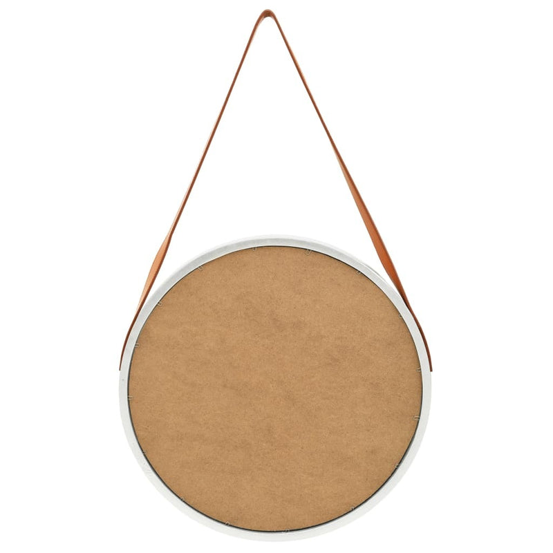 16.7" Wall Mirror with Strap