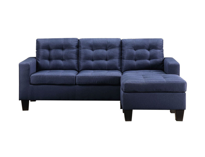 Earl  81" Linen Sectional Sofa with Chaise