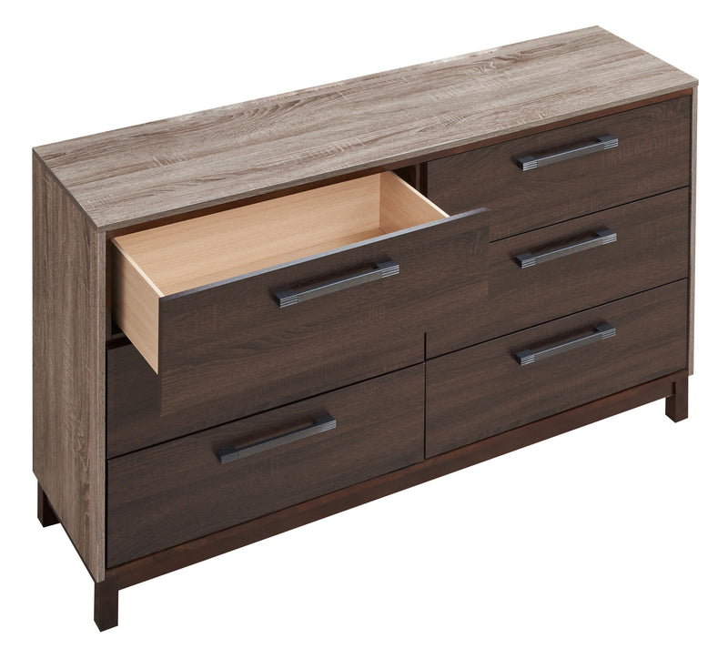 Glory Furniture Magnolia G1400-D Dresser , Gray/Brown