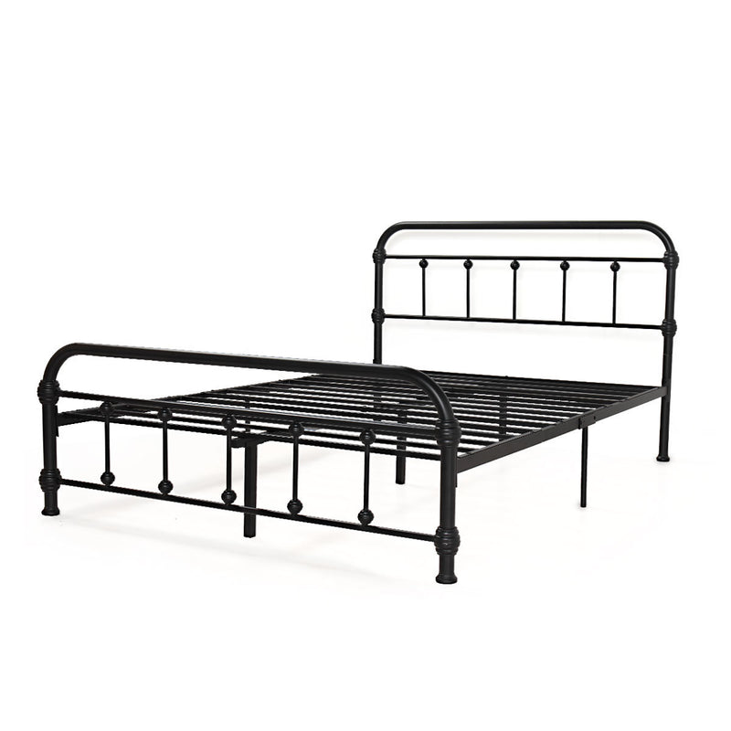 Sampson Vintage Style Metal Bed Frame iron bed