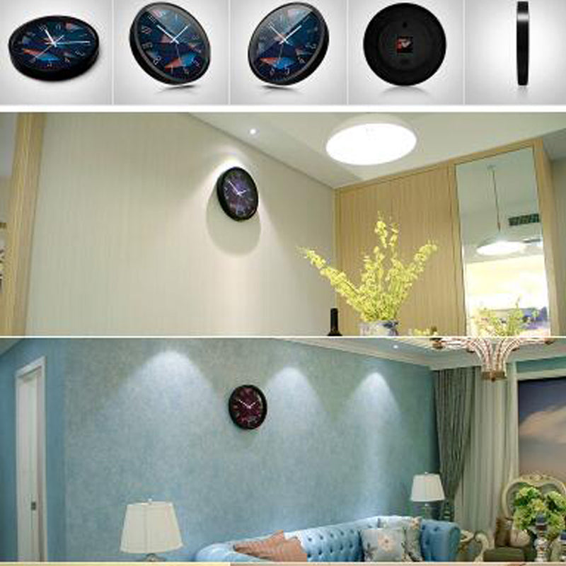 Modern & Personality Circular Clock Living Room Decorative Silent Round Wall Clocks, A02