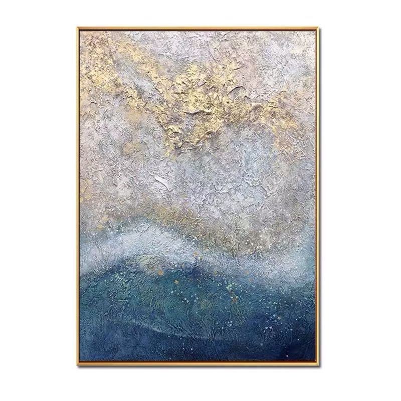 Rushing Tide - Wrapped Canvas Painting