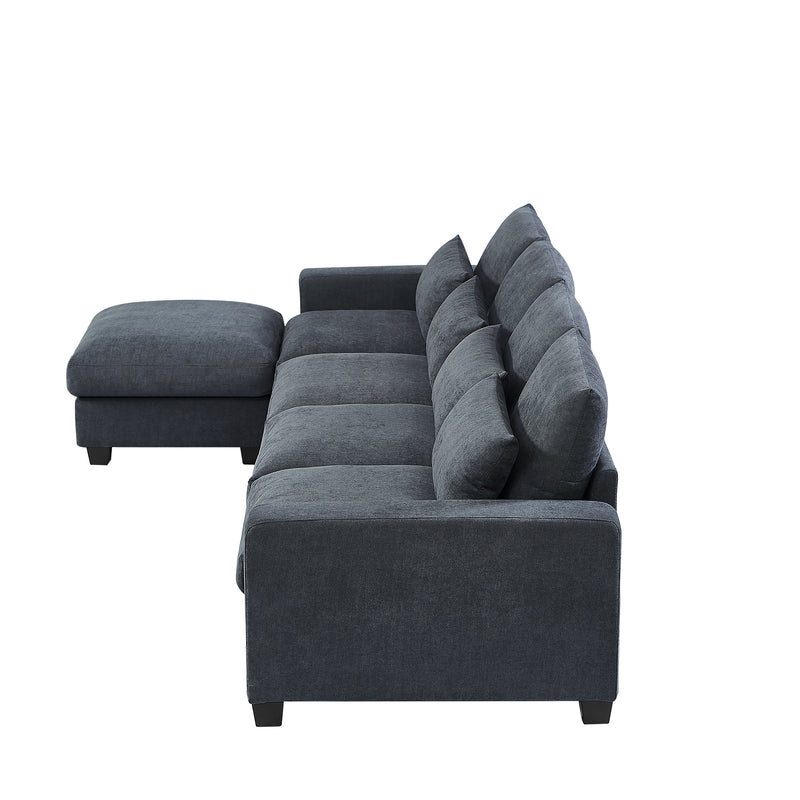 Destiny 130" L-Shape Sectional Sofa