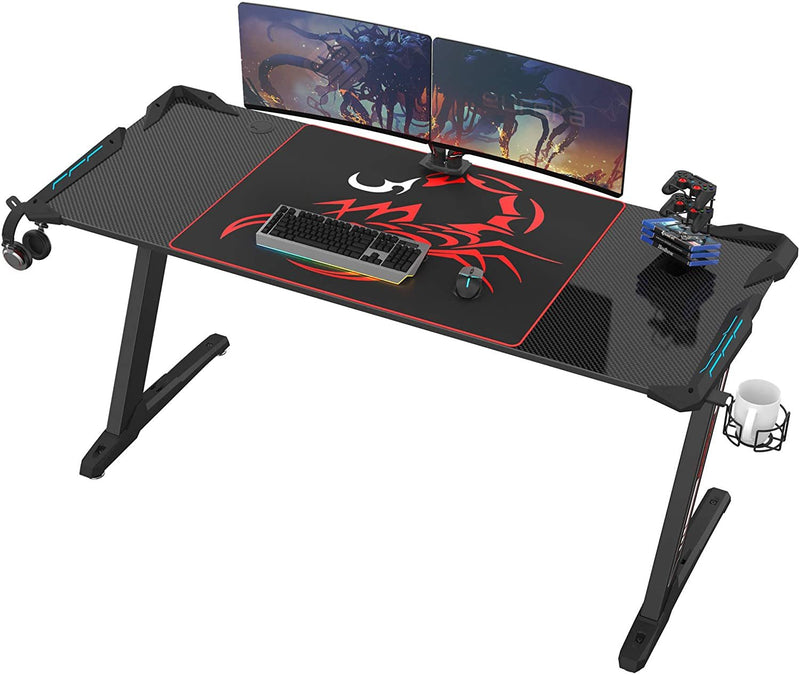 Thunder II Z-Shaped 60" Gaming Desk