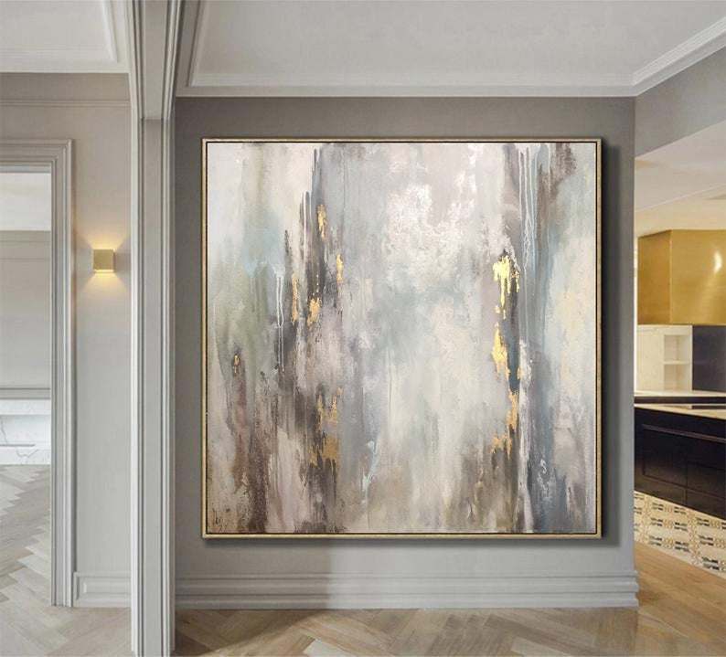 Marble Facade - Wrapped Canvas Painting