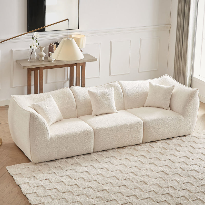 Muni 111" Mid-Century Modern Sofa