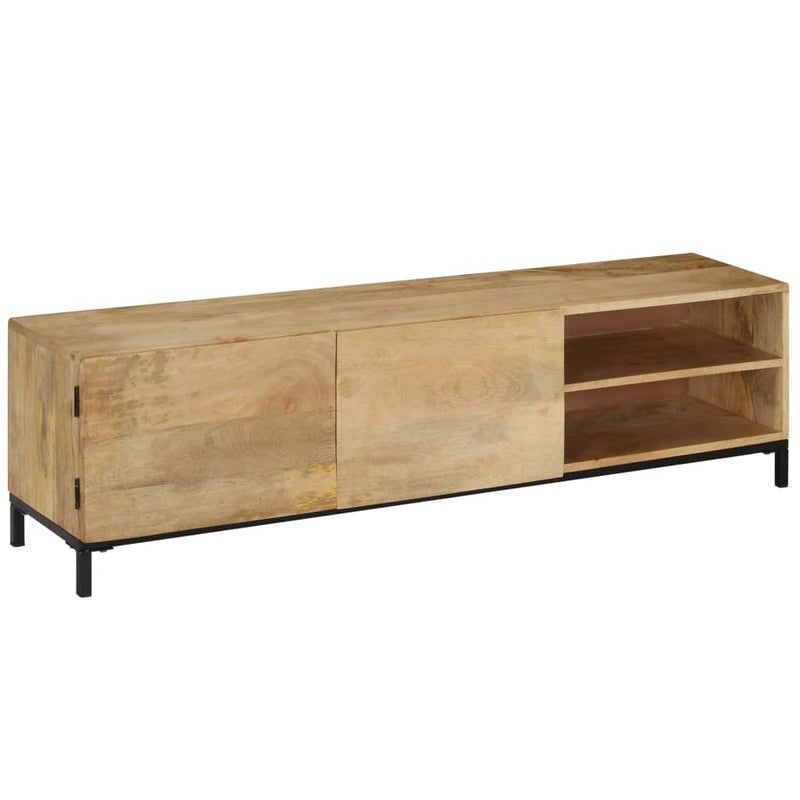Alice Mango Wood TV Stand  for TV up to 55"